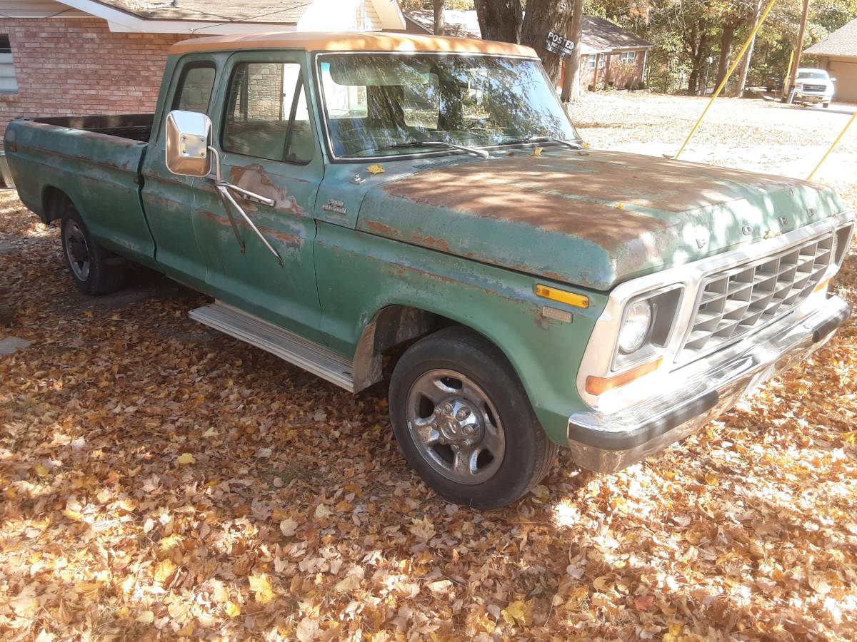 Ford-F-350-1978-green-5