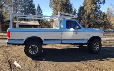 Ford-F-350-1987-Blue-8