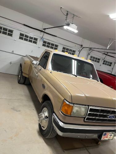 Ford-F-350-1988-Tan-Red-7