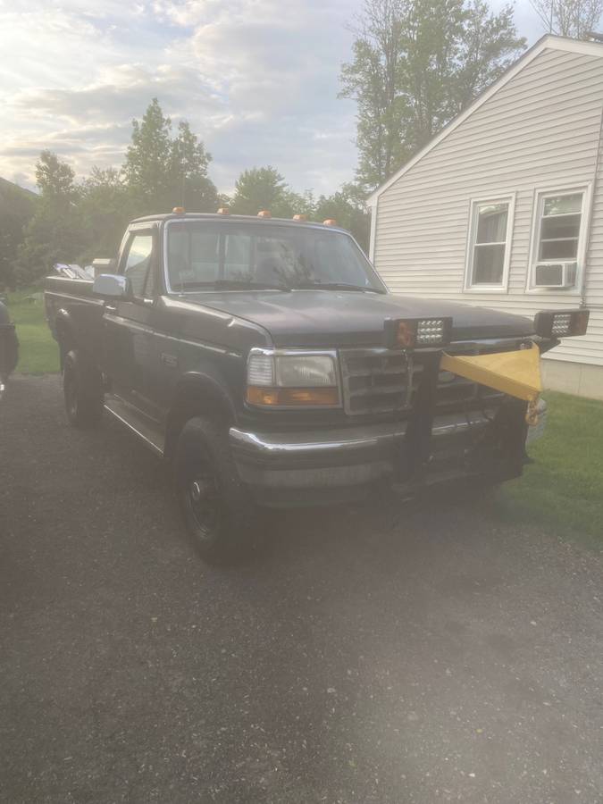 Ford-F-350-1995-green