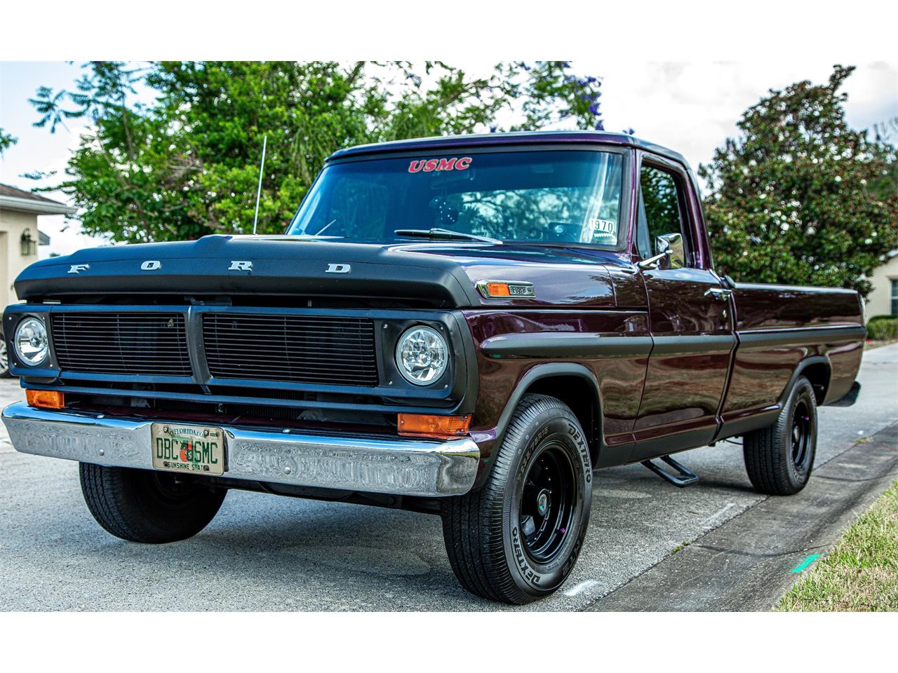 Ford-F100-1970-BLACK-CHERRY-PEARL-BURGUNDY-amp-SILVER-8