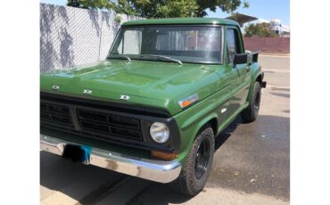 Ford-F100-1972-green-green-5