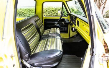 Ford-F100-1973-Lime-yellow-Yellow-black-1