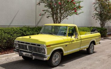 Ford-F100-1973-Lime-yellow-Yellow-black-4