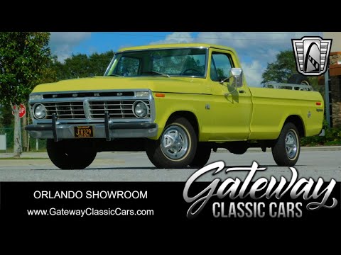Ford-F100-1973-Lime-yellow-Yellow-black-5
