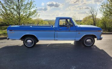 Ford-F100-1974-Blue-Brown-13