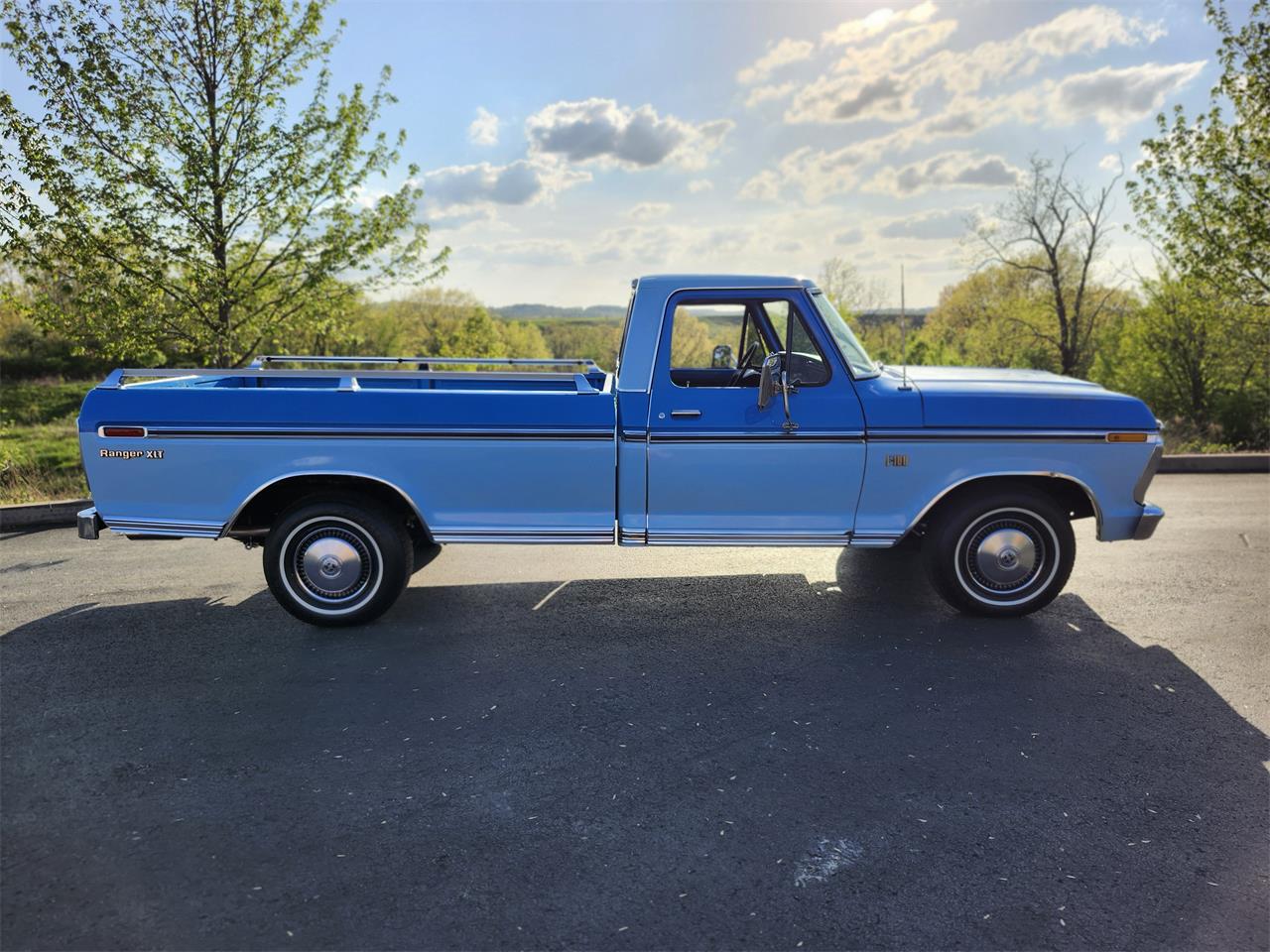 Ford-F100-1974-Blue-Brown-13