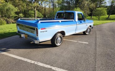 Ford-F100-1974-Blue-Brown-14