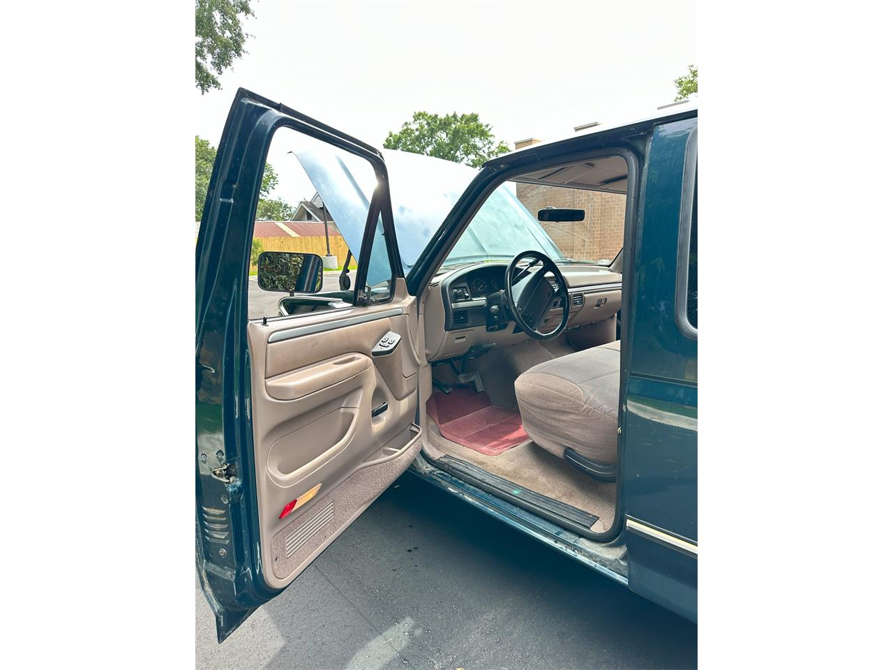 Ford-F150-1994-Green-Beige-7