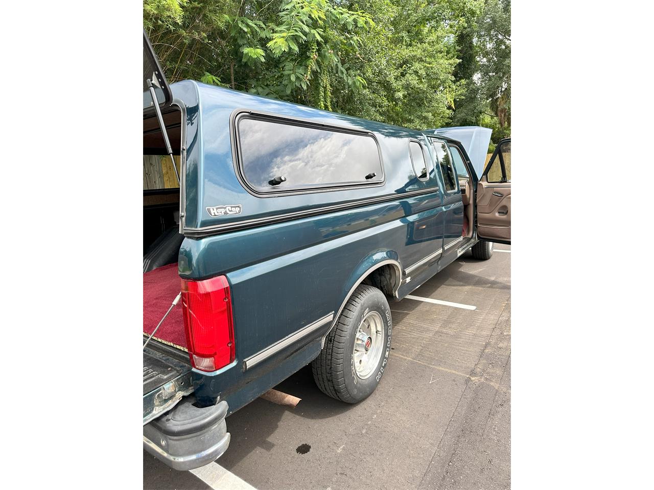 Ford-F150-1994-Green-Beige