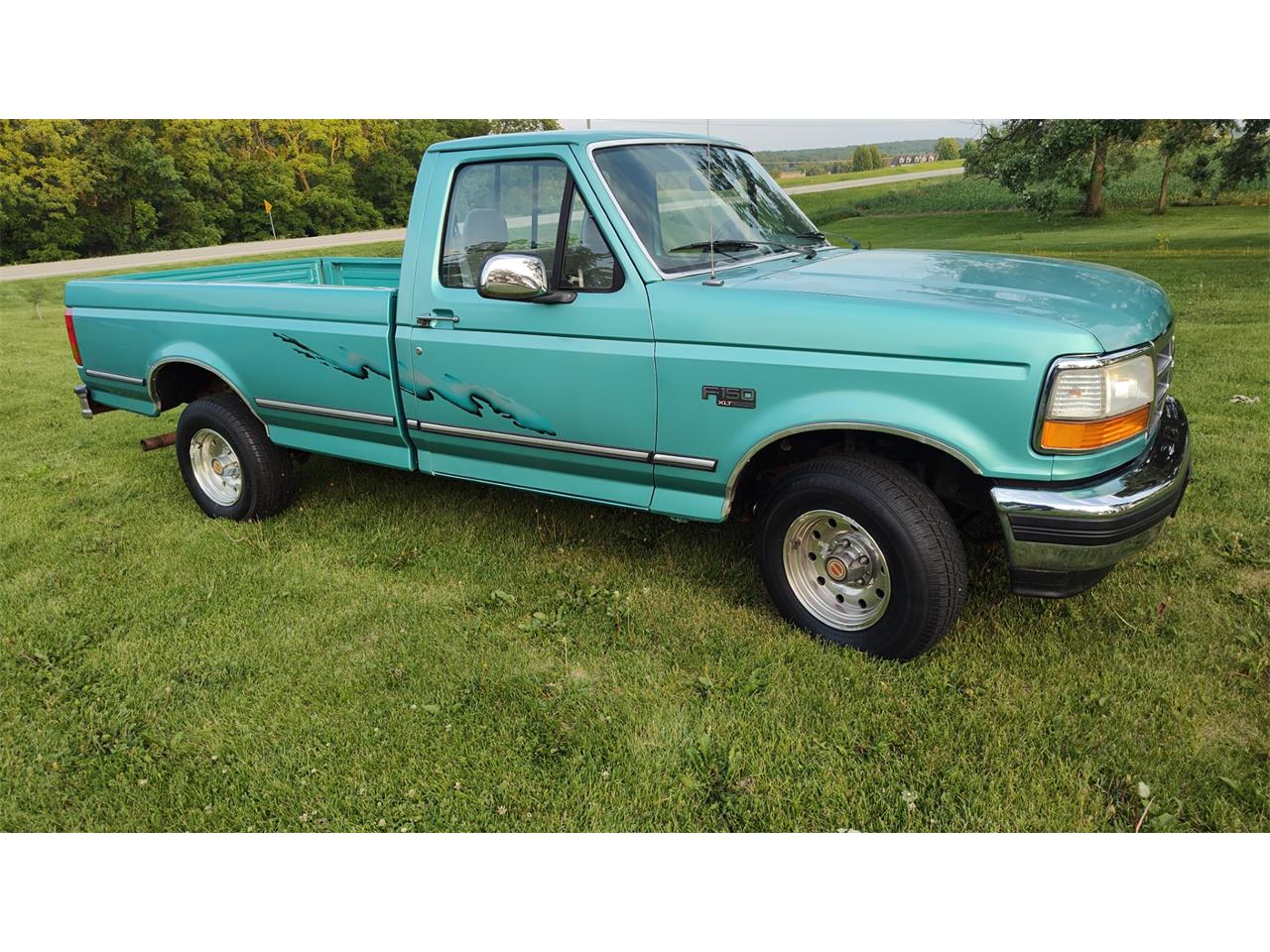 Ford-F150-1994-bright-calypso-green-gray-7