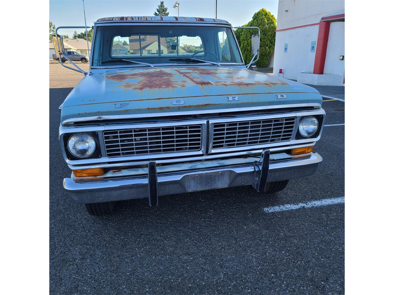 Ford-F250-1970-Blue-Blue-1