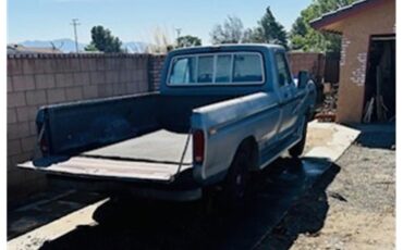 Ford-F250-1977-Blue-Blue-1