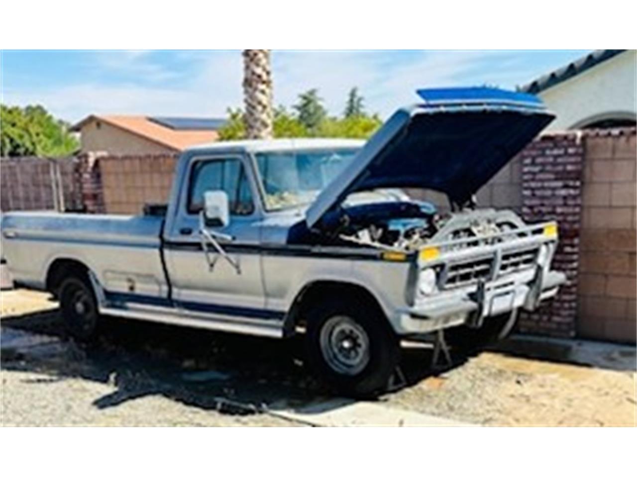 Ford-F250-1977-Blue-Blue-3