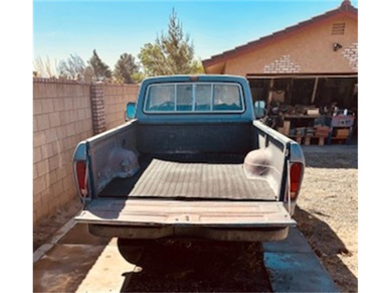 Ford-F250-1977-Blue-Blue