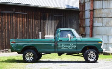 Ford-F250-1977-Green-Green-1
