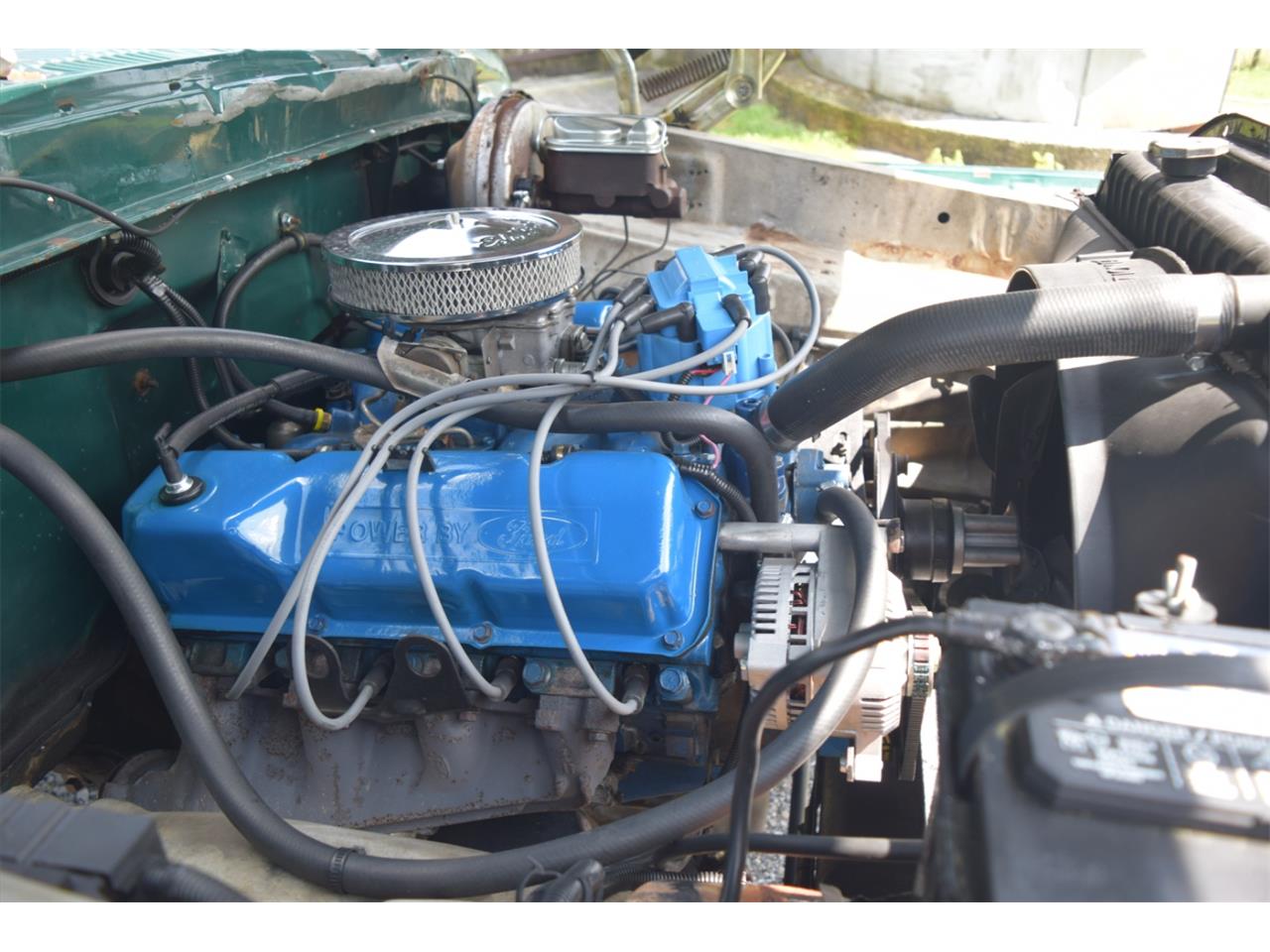 Ford-F250-1977-Green-Green-13