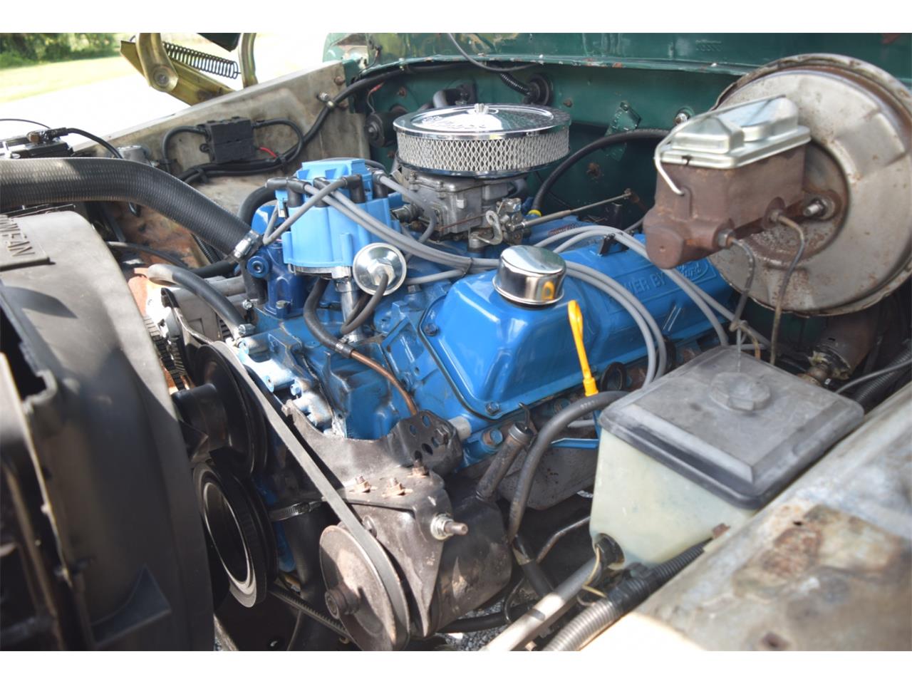 Ford-F250-1977-Green-Green-14