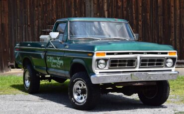 Ford-F250-1977-Green-Green-18