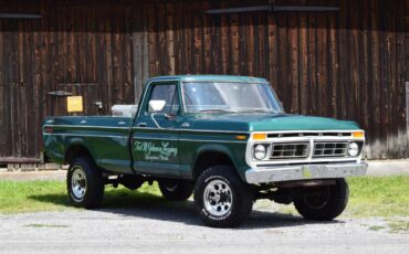 Ford-F250-1977-Green-Green-28
