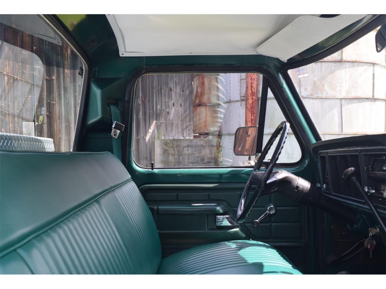 Ford-F250-1977-Green-Green-32