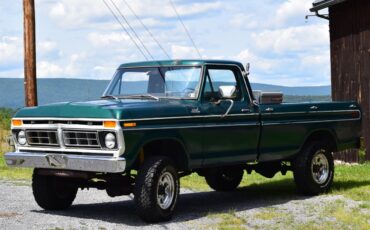 Ford-F250-1977-Green-Green-5