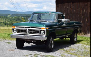 Ford-F250-1977-Green-Green-6