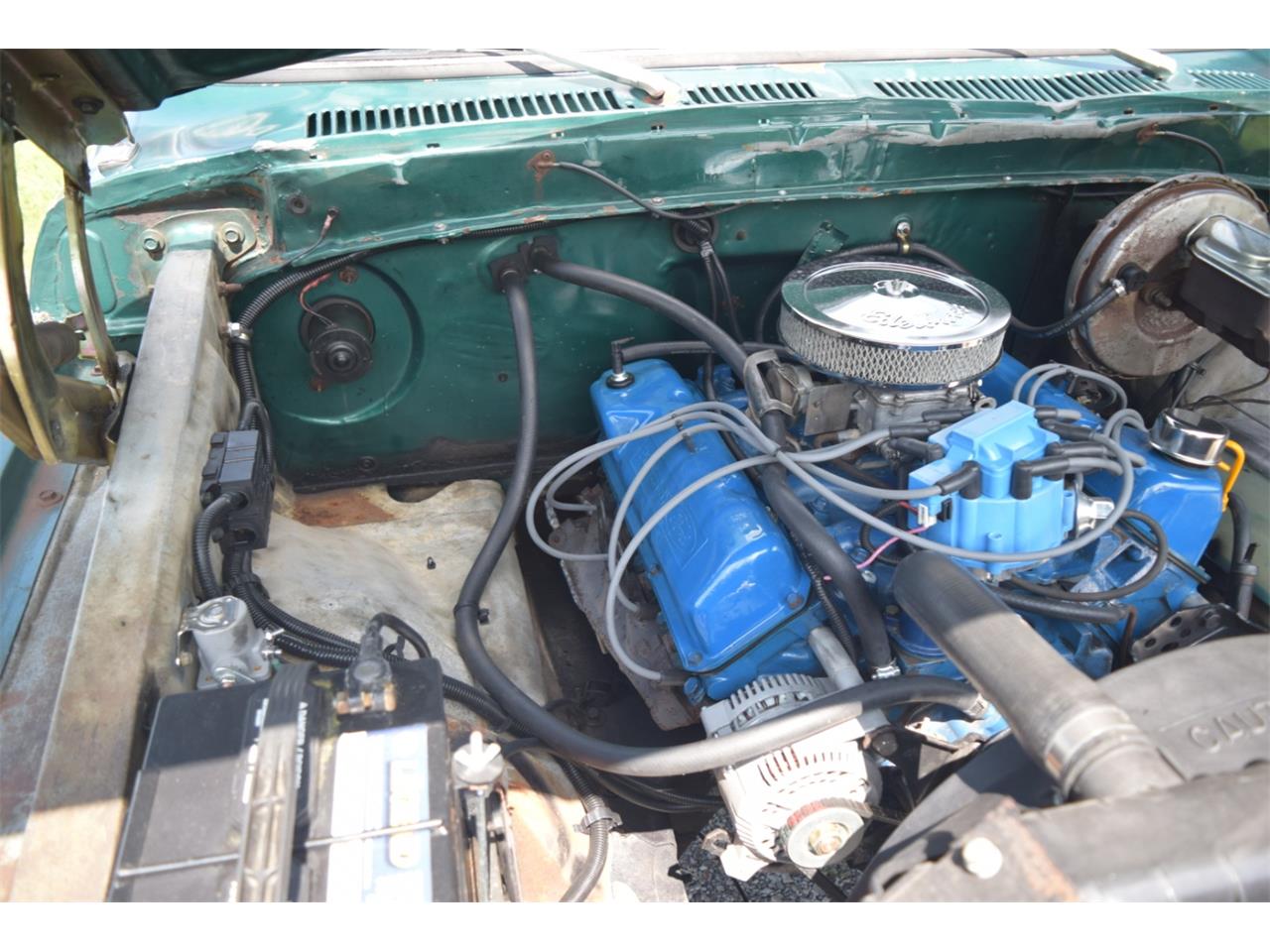 Ford-F250-1977-Green-Green-7