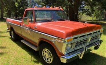 Ford-F250-1977-Orange-Tan-14
