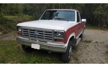 Ford-F250-1985-Red-amp-white-two-tone-Red-20