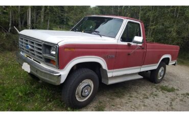 Ford-F250-1985-Red-amp-white-two-tone-Red-32