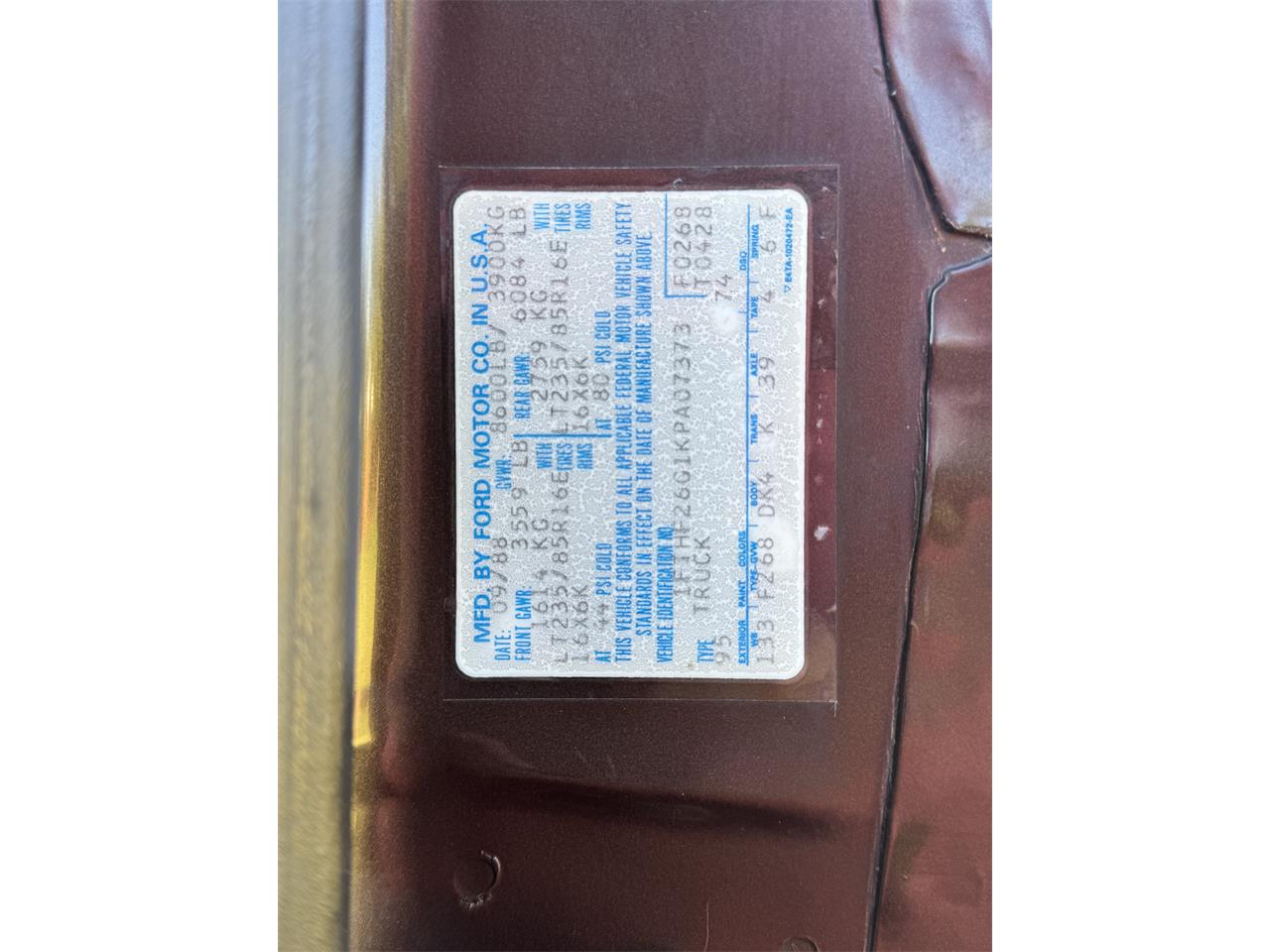 Ford-F250-1989-Dark-Brown-Tan-8