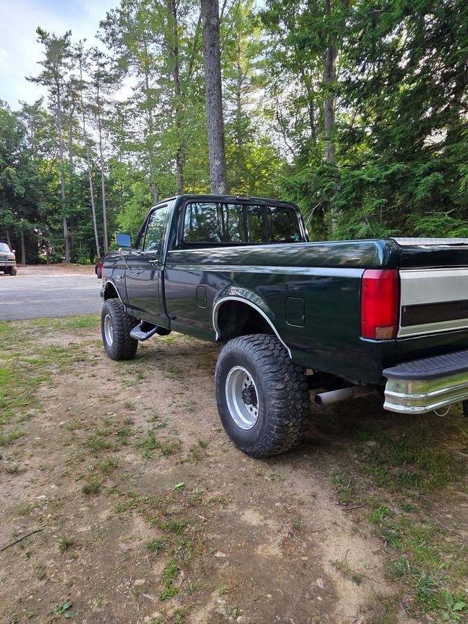 Ford-F250-1991-green