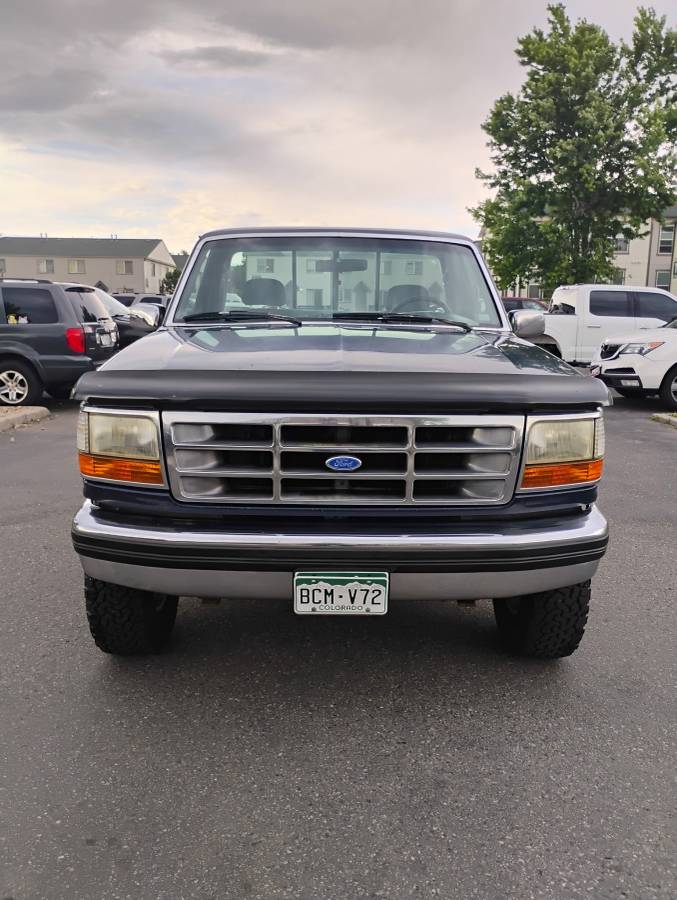 Ford-F250-xlt-regcab-4wd-1993-blue-1
