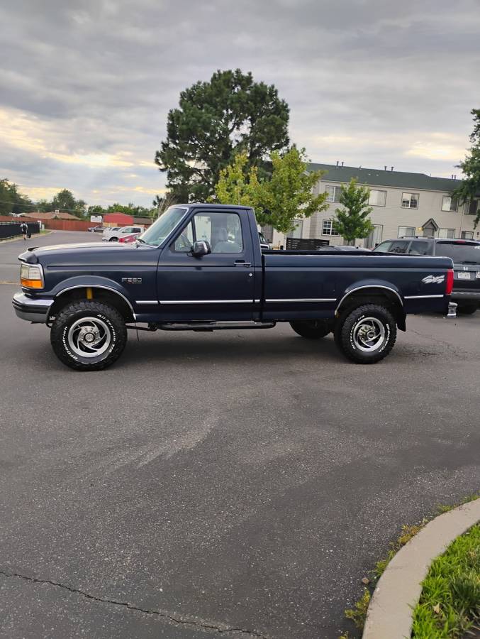 Ford-F250-xlt-regcab-4wd-1993-blue-4