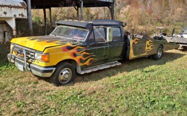 Ford-F350-super-duty-crew-cab-1988-black