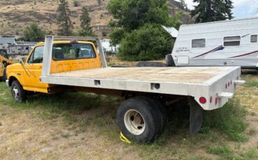 Ford-F350-super-duty-diesel-1994-yellow-2