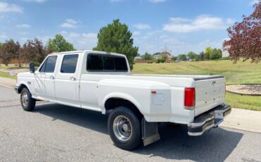 Ford-F350-super-duty-xlt-diesel-1991-white-2