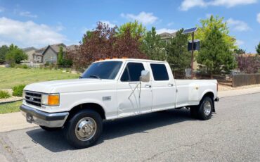 Ford-F350-super-duty-xlt-diesel-1991-white
