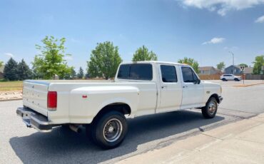 Ford-F350-super-duty-xlt-diesel-1991-white-4