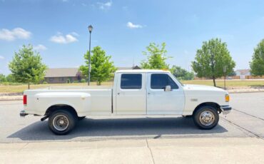 Ford-F350-super-duty-xlt-diesel-1991-white-5