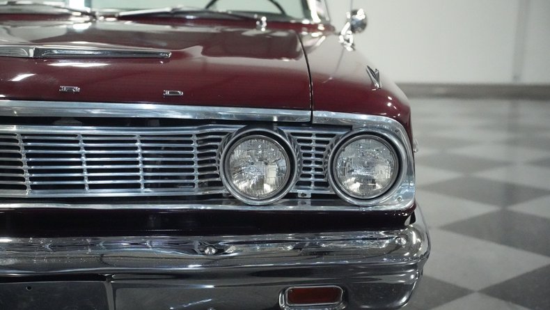 Ford-Fairlane-1964-Vintage-Burgundy-Black-16