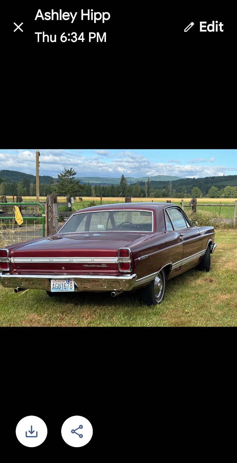 Ford Fairlane 1967 Coupe