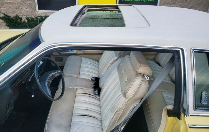 Ford-Ltd-1975-Yellow-Beige-1