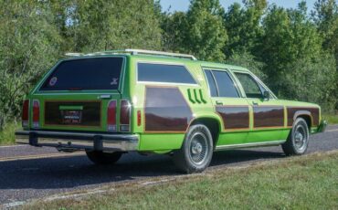 Ford-Ltd-crown-victoria-1987-Green-exterior-with-Blue-Vinyl-27
