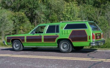 Ford-Ltd-crown-victoria-1987-Green-exterior-with-Blue-Vinyl-30