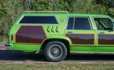 Ford-Ltd-crown-victoria-1987-Green-exterior-with-Blue-Vinyl-37