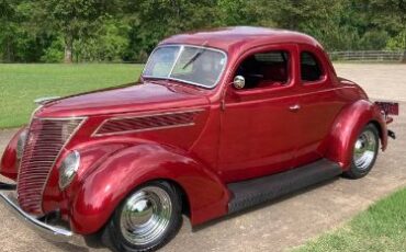 Ford-Model-85-1937-Burgundy-13