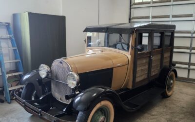 Ford Model A 1928 Woodie wagon