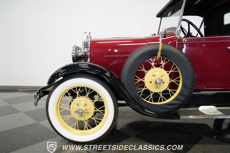 Ford-Model-a-1929-Burgundy-Brown-21